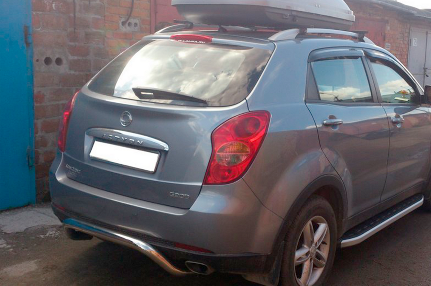 Rear Bar AK007 (Stainless Steel) for SsangYong Korando 2010-2019 - image 4