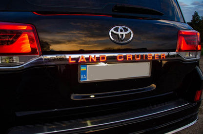 Plank above the LED number (2016+) for Toyota Land Cruiser 200 - Reelken Auto