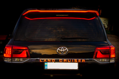 LED Trim Above License Plate (2016+) for Toyota Land Cruiser 200 2007-2021 - image 5