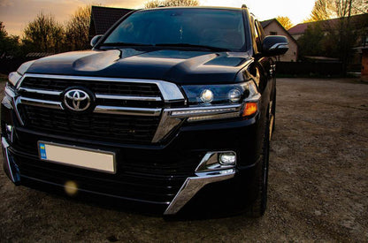 Front lights 2016+ (Executive) for Toyota Land Cruiser 200 - Reelken Auto