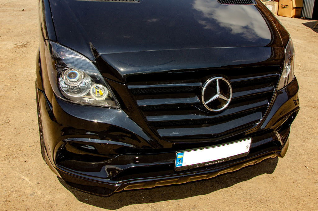 Front Bumper Exclusive Sport (2006-2013) for Mercedes Sprinter W906 2006-2018 - image 5