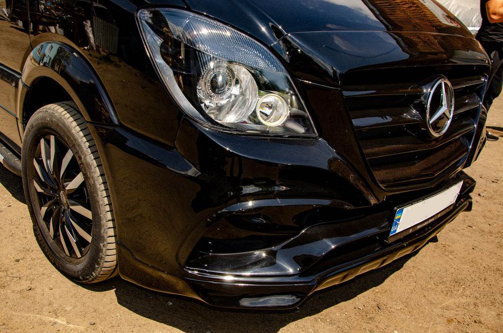 Front bumper Exclusive Sport (2006-2013) for Mercedes Sprinter W906 2006-2018 - Reelken Auto