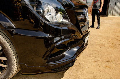 Front bumper Exclusive Sport (2006-2013) for Mercedes Sprinter W906 2006-2018 - Reelken Auto