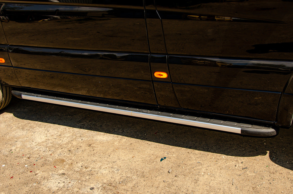 Lateral platforms Duru (2 pieces, aluminum) for Volkswagen Crafter 2006-2016 - image 3