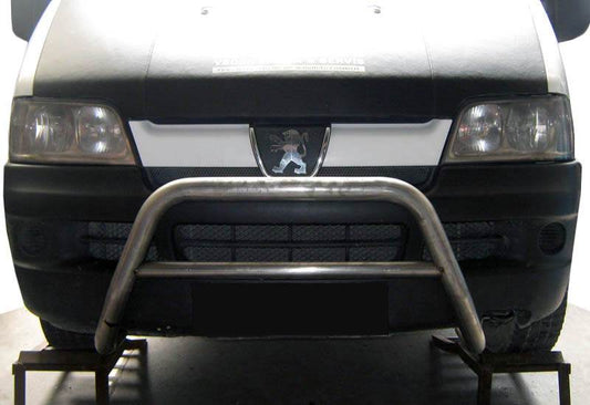Front arc WT005 (stainless) for Fiat Ducato 1995-2006 - Reelken Auto