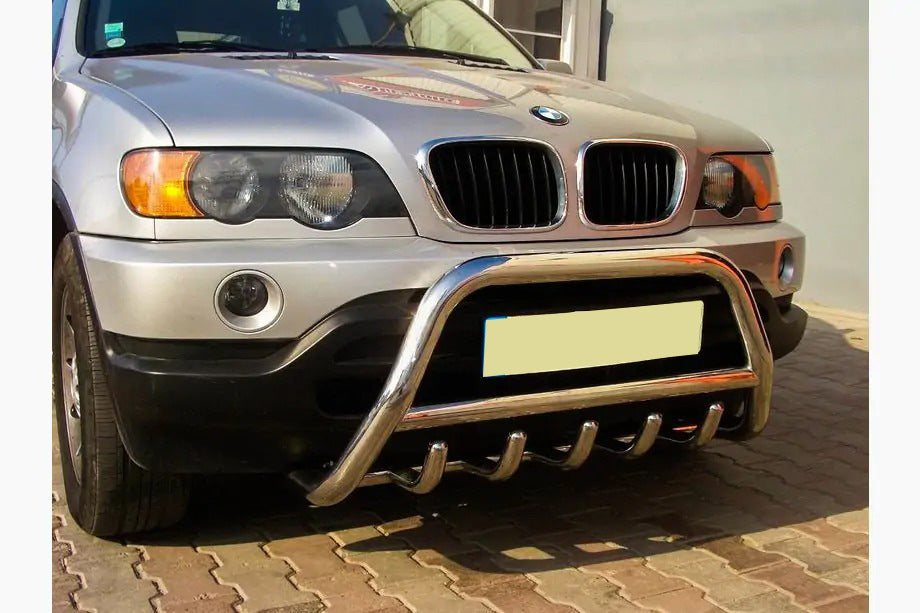 Bull Bar WT003 (Stainless Steel) for BMW X5 E-53 1999-2006 - image 1