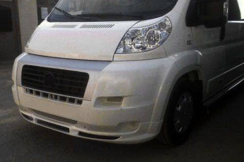 Front lip 2006-2013 (narrow, primed) for Citroen Jumper 2007-2025 - image 1