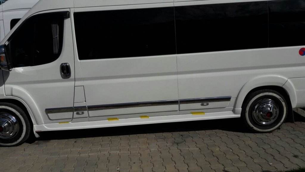 Side thresholds for painting (Meliset) for Fiat Ducato 2006-2025 - Reelken Auto