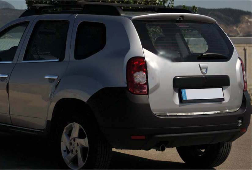 The edge of the trunk (stainless) for Dacia Duster 2008-2018 - image 1