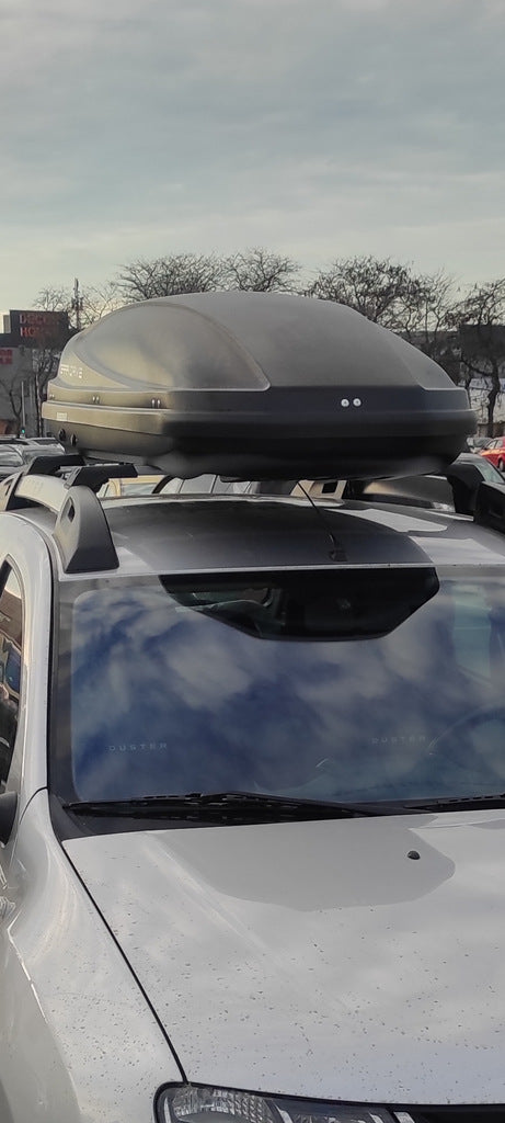 Lockable roof bars for roof rails Skybar V1 (2014-2018, 2 pcs) for Dacia Duster 2008-2018 - image 8