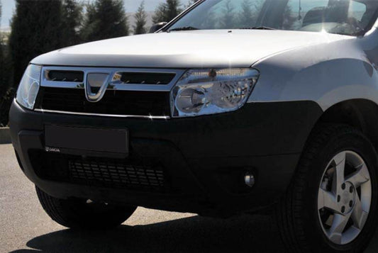 Scuff grille (stainless steel). for Renault Duster 2008-2017 - Reelken Auto