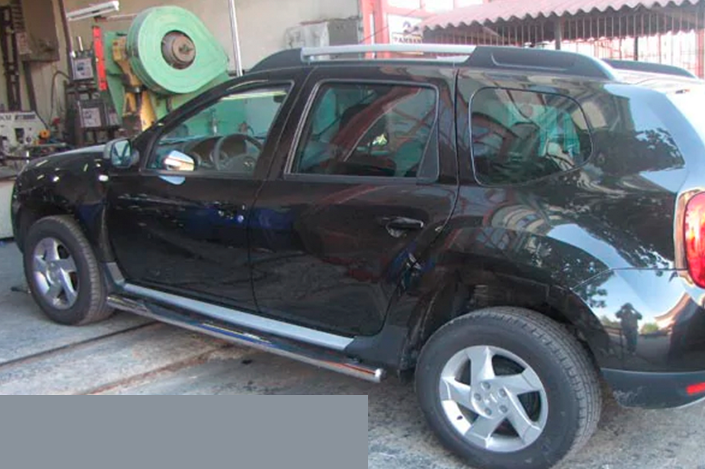 Side tubes with inserts (2 pcs, stainless steel) for Dacia Duster 2008-2018 - image 7