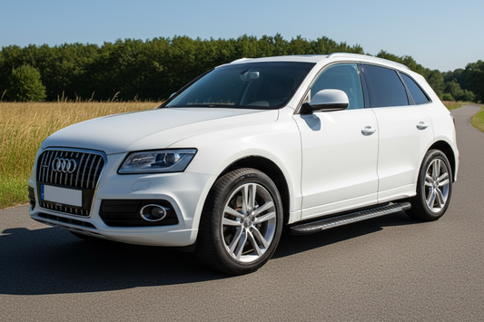 Side Steps Bosphorus Grey (2 pcs, Aluminum) for Audi Q5 2008-2017 - image 1