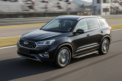 Side Steps Duru (2 pcs, Aluminum) for Chery Tiggo 8 2017- - image 1