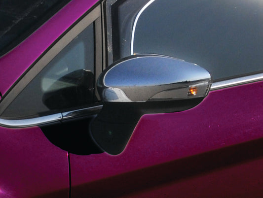 Mirror covers (2 pcs) for Ford Fiesta 2008-2017 - image 1