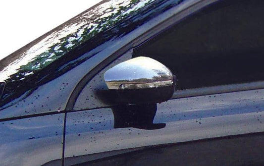 Covers for mirrors HB (2 pieces, stainless steel) for Volkswagen Polo 2010-2017 - Reelken Auto