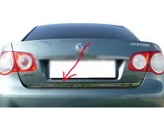 The edge of the trunk (stainless) for Volkswagen Jetta 2006-2011 - image 2