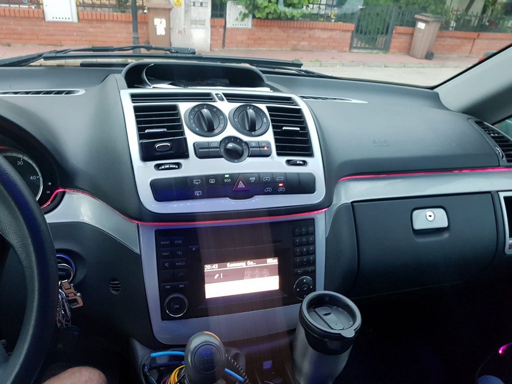 Dashboard Trim Covers (Meric, Full Set) for Mercedes Vito W639 2004-2014 - image 12