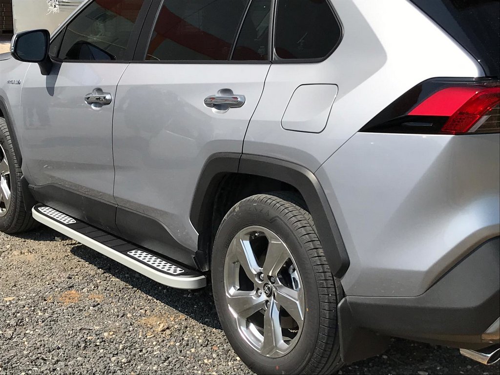 Side Steps Tayga V2 (2 pcs, Aluminum) for Toyota Rav 4 2019- - image 12