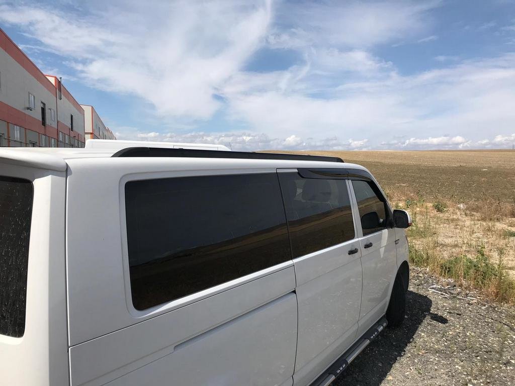 Integrated Roof Rails (black) for Volkswagen T5 Multivan 2003–2010 - image 33