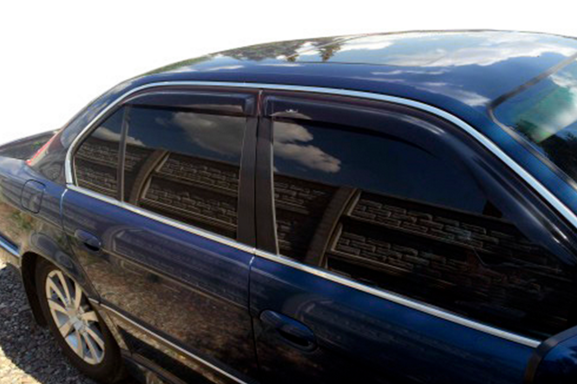 Window Deflectors (4 pcs, HIC) for BMW 7 Series E38 1994-2001 - image 4
