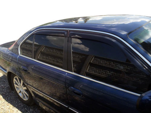 Window Deflectors (4 pcs, HIC) for BMW 7 Series E-38 1994-2001 - image 1