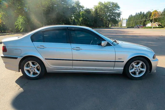 Window Deflectors SD (4 pcs, HIC) for BMW 3 Series E46 1998-2006 - image 2