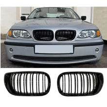 Grille M-Look DPT (2001-2005, gloss black) for BMW 3 series E-46 1998-2006 - image 1