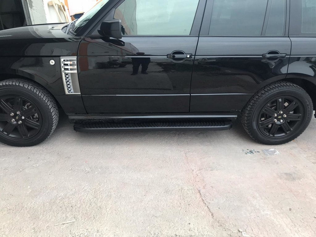 Side Steps Tayga Black (2 pcs, Aluminum) for Range Rover III L322 2002-2012 - image 5