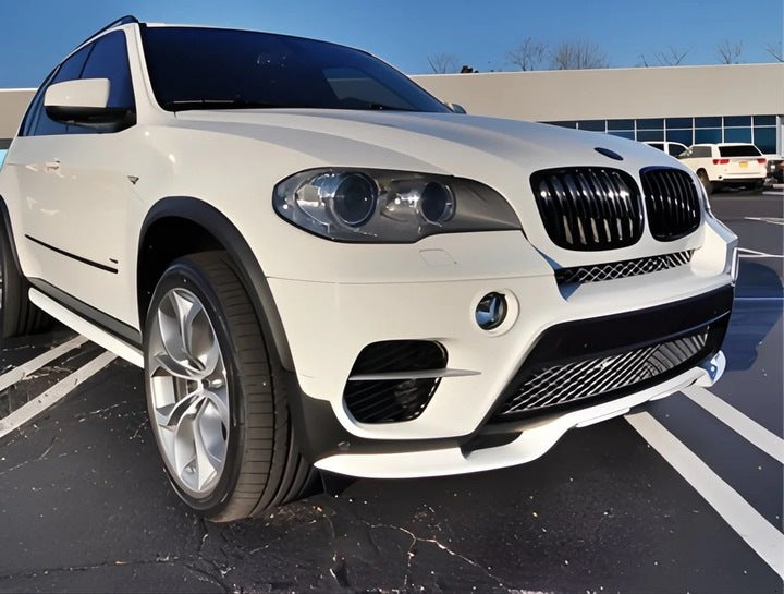Front bumper lip (2010-2013, primed for painting) for BMW X5 E70 2007-2013 - image 1