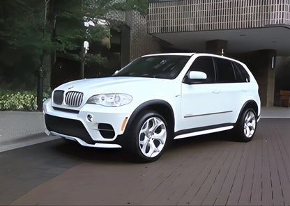 Front bumper lip (2010-2013, primed for painting) for BMW X5 E70 2007-2013 - image 3