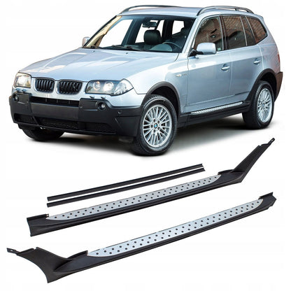 Side Steps Cixtai (2 pcs, Aluminum) for BMW X3 E-83 2003-2010 - image 1