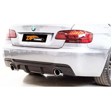 DPT rear bumper diffuser (for M Technic E92, gloss black) for BMW 3 series E-90/91/92/93 2005-2011 - image 1