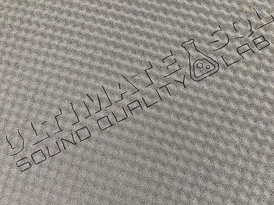 Sound-absorbing sheet made of acoustic foam ULTIMATE SQL A 15NET 15 mm (75x100 cm) - image 1