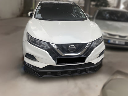 Front lip 2017-2021 (ABS) for Nissan Qashqai 2014-2021 - image 1