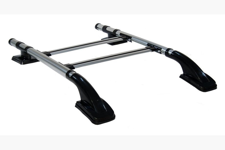 Roof rails with jumpers (2 pcs, Black) for Nissan Navara/NP300 2016- - image 7