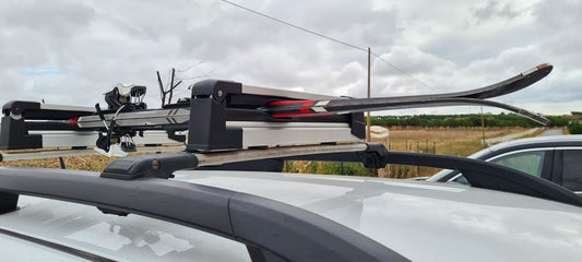 Ski fastening (on transverse arcs) - image 1