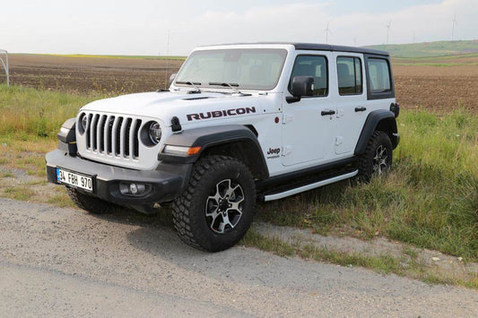 Side sills Fullmond (2 pieces, aluminum) for Jeep Wrangler 2018↗ - Reelken Auto
