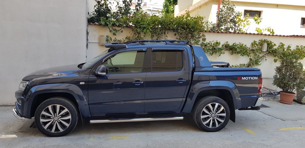 Side pipes (2 PCs, stainless steel) for Volkswagen Amarok 2010-2022 - image 8