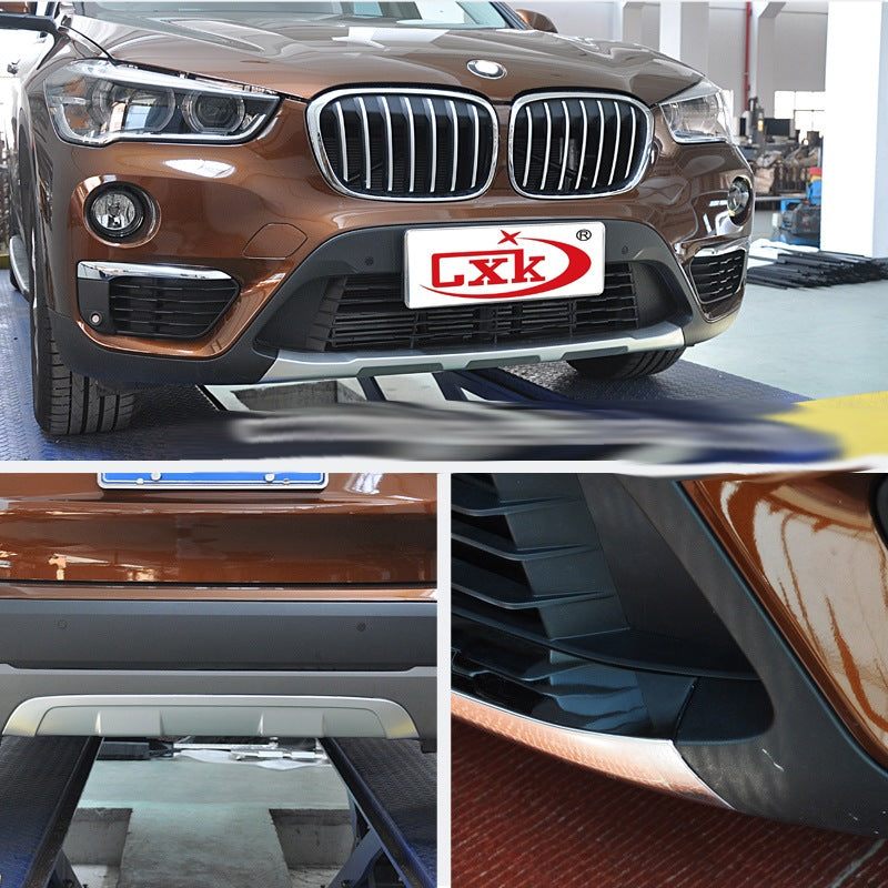 Front and Rear Bumper Extensions (2 pcs) for BMW X1 F-48 2015-2022 - image 3