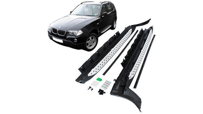 Side Steps Cixtai (2 pcs, Aluminum) for BMW X3 E83 2003-2010 - image 3