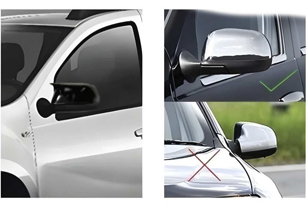 Mirror Covers BMW-Style (2 pcs) V-1 for Dacia Duster 2008-2018 - image 3