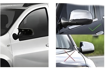 Mirror Covers BMW-Style (2 pcs) V-1 for Dacia Duster 2008-2018 - image 3