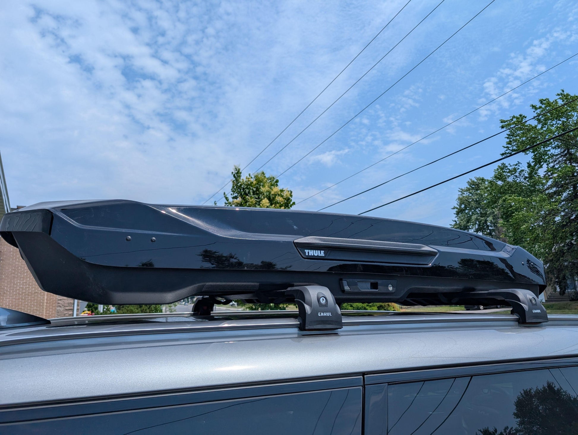 Roof Rack Cross Bars for Integrated Roof Rails Ecem V2 120 cm (2 pcs) for KIA EV9 - image 16