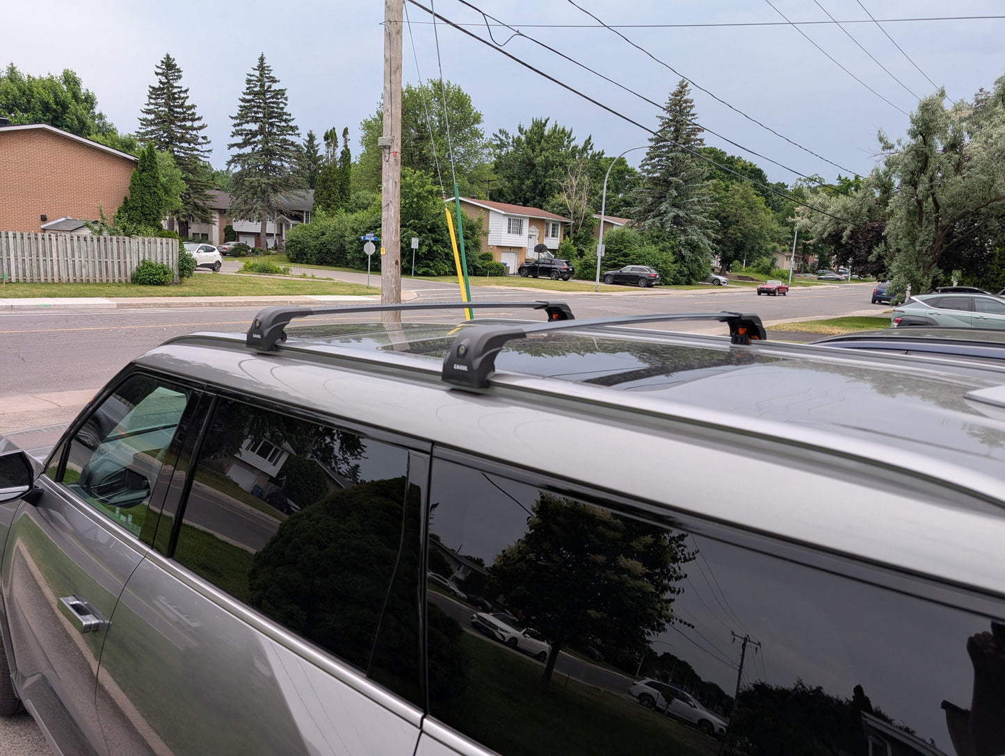 Rack (crossbars) for integrated Ecem V2 roof rails 120 cm (2 pcs) for KIA EV9 - image 21