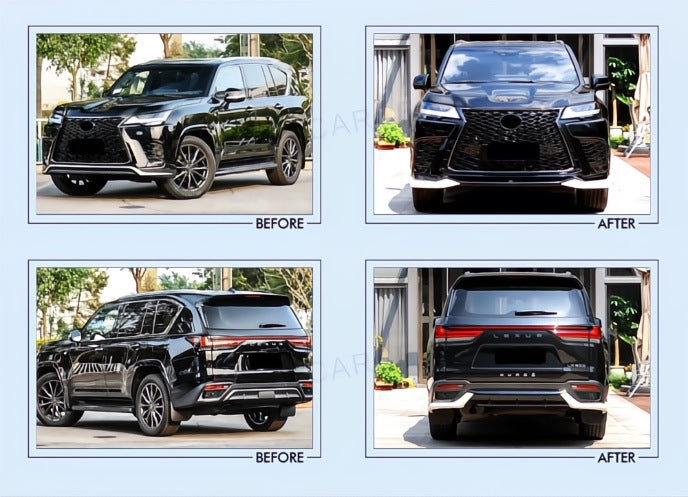 Body kit set for F-Sport for Lexus LX 500d/600 2022- - image 19