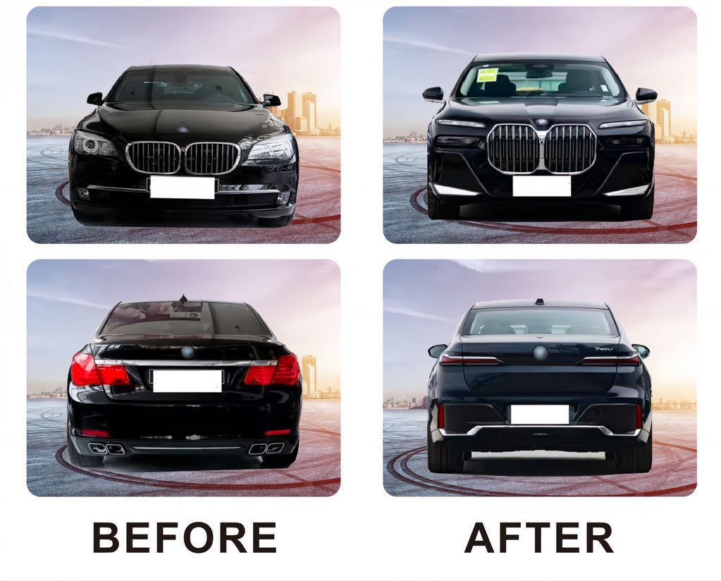 G70 M760 facelift body kit for BMW 7 Series F01/F02 2008-2015 - image 5