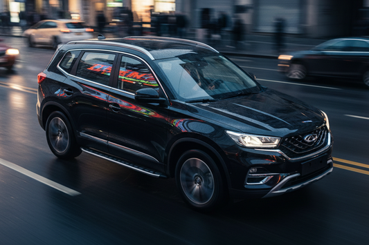 Side Steps Fullmond (2 pcs, Aluminum) for Chery Tiggo 7 2020- - image 1