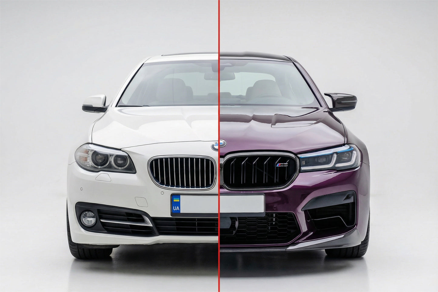 Facelift Body Kit to G30 M5 CS 2021 for BMW 5 Series F10/F11 2010–2016 - image 1