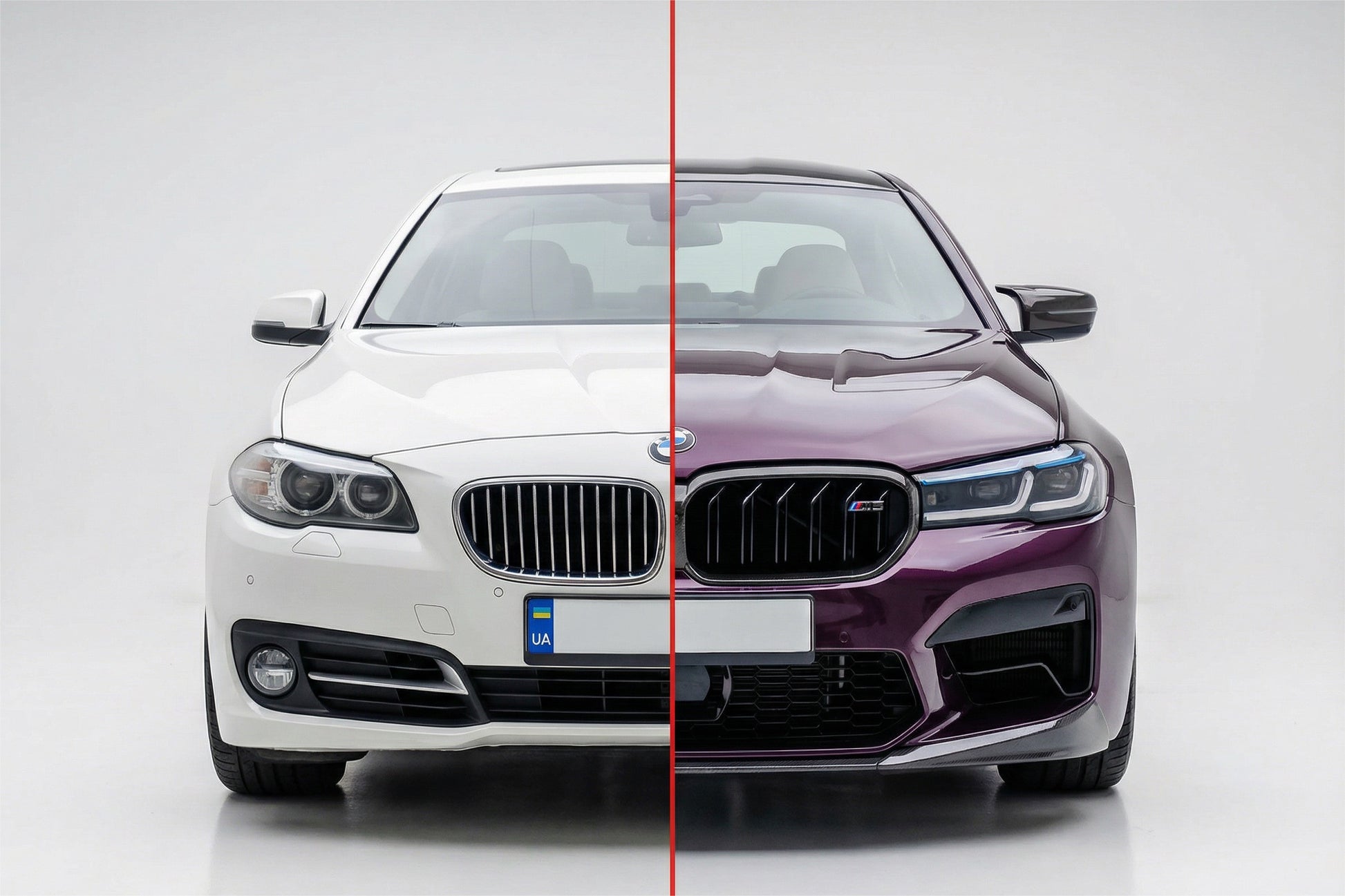 Facelift Body Kit to G30 M5 CS 2021 for BMW 5 Series F10/F11 2010–2016 - image 1
